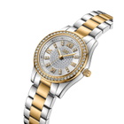 JBW Mondrian 28 Quartz Silver Dial Unisex Watch J6391C