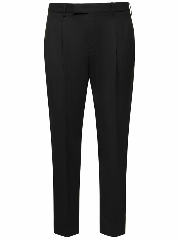 Photo: PT TORINO - Pleated Stretch Wool Pants