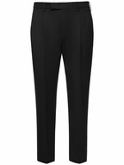 PT TORINO - Pleated Stretch Wool Pants