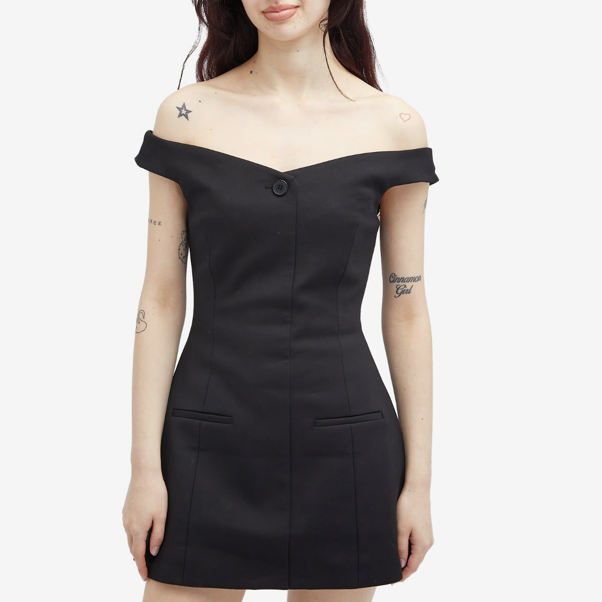 sir the label black mini dress Ligera Mini Dress | Black main image 1