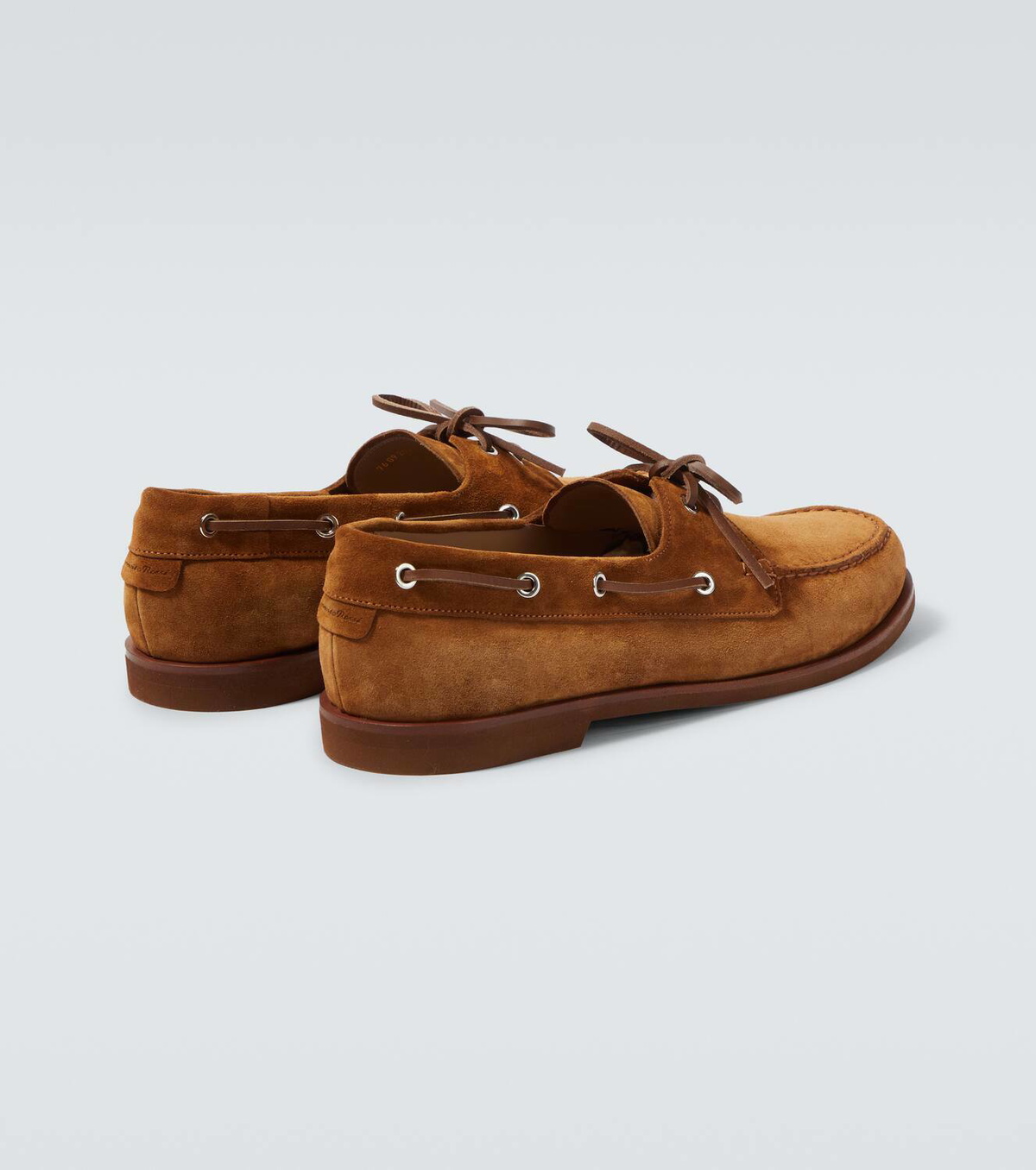 Gianvito Rossi Vandé suede boat shoes
