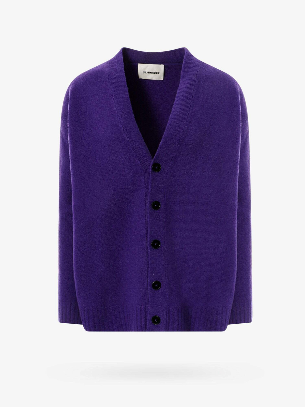 Jil Sander Cardigan Purple Mens Jil Sander