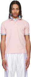 Raimundo Langlois Pink & Blue Layered Polo