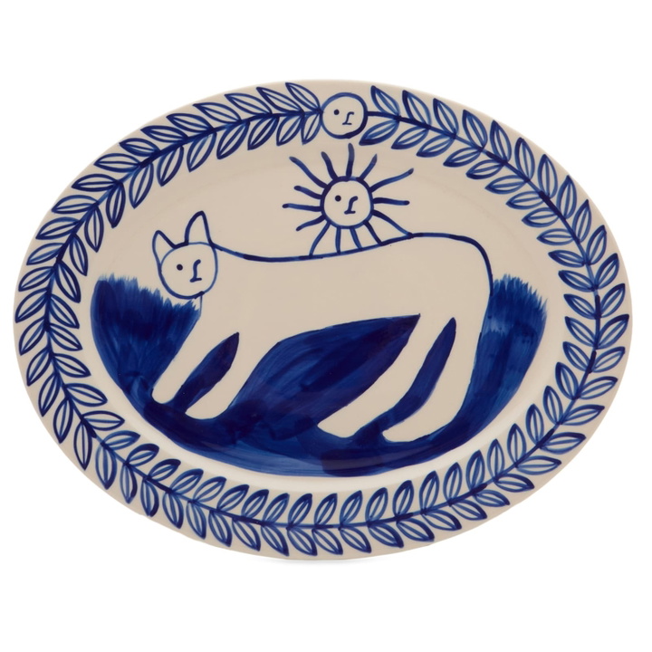 Photo: HAY x Emma Kohlmann La Pittura Oval Serving Platter in Charlotte 