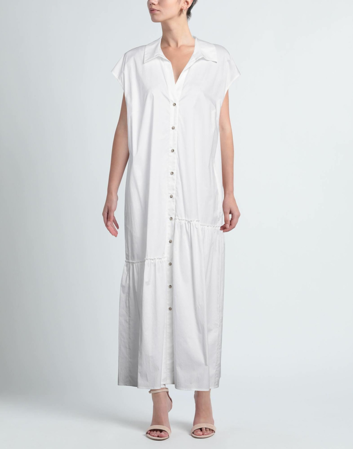 Peserico Womens Maxi dress in White
