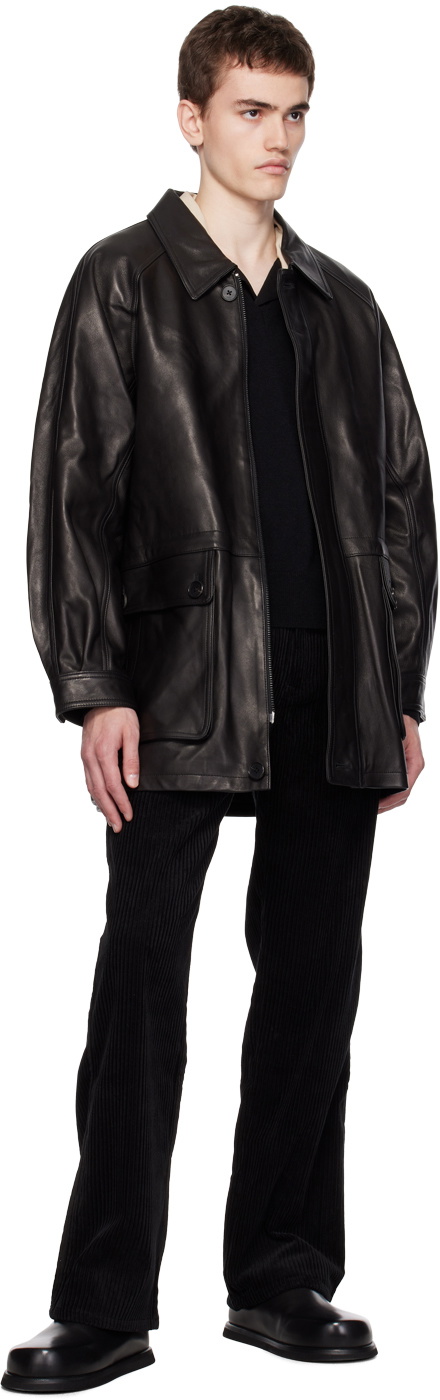 Dunst Black Lily Leather Jacket
