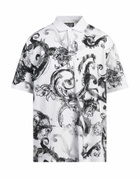 Versace Jeans Couture Mens Polo shirt in White