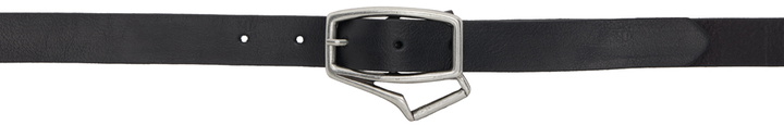 Photo: Serapis Black Leather Belt