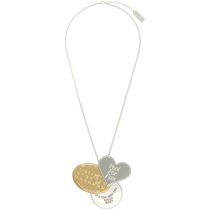 Photo: MM6 Maison Margiela Stickers Necklace