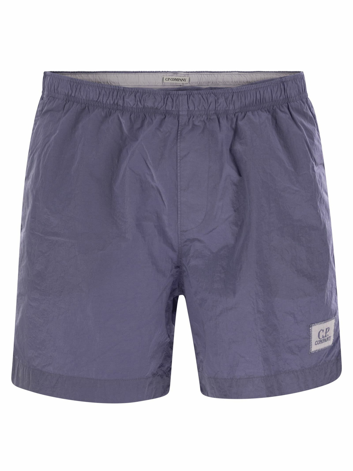 C.P. Company Men's Flatt Nylon Swim Shorts in Starlight Blue
