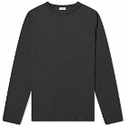 Dries Van Noten Men's Long Sleeve Habbot T-Shirt in Black
