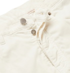 Massimo Alba - Slim-Fit Cotton-Corduroy Trousers - White
