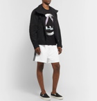 McQ Alexander McQueen - Logo-Trimmed Loopback Cotton-Jersey Shorts - White