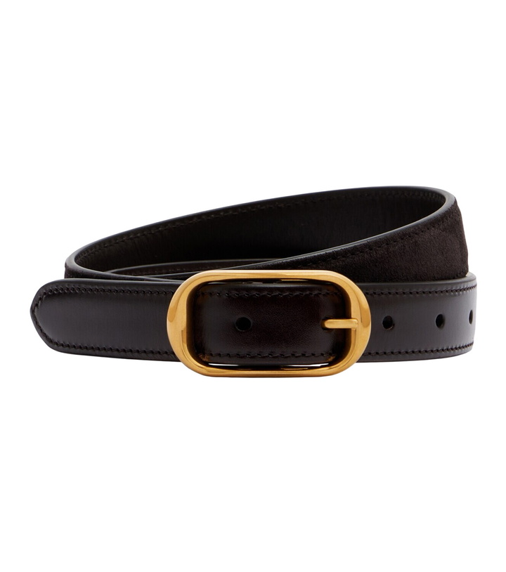 Photo: Nili Lotan Reine leather and suede belt
