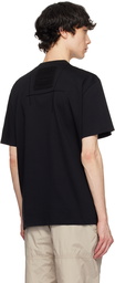 WOOYOUNGMI Black Embroidered Logo T-shirt