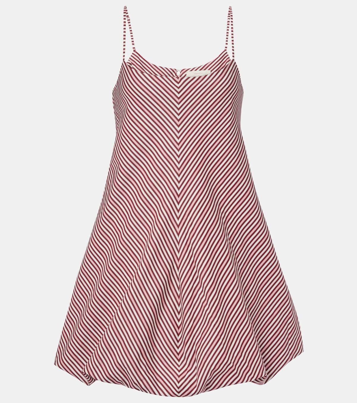 Faithfull Aniela striped cotton minidress