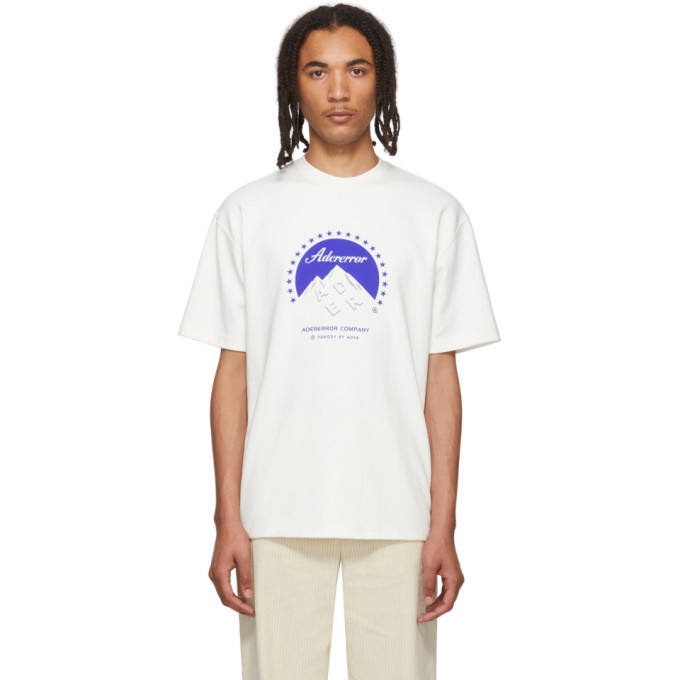 Photo: ADER error White Oversized Mount T-Shirt
