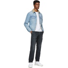 John Elliott Indigo Denim Kichi Thumper Jacket