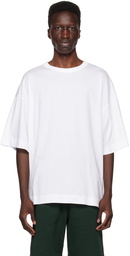 Dries Van Noten White Crewneck T-Shirt