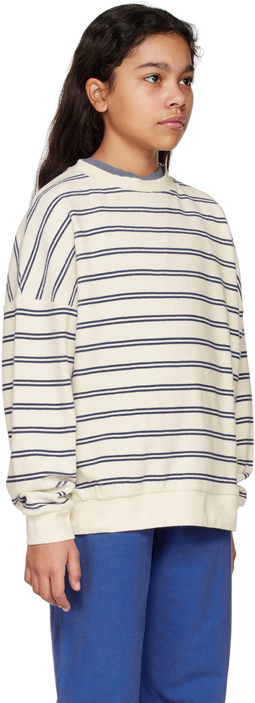 The Campamento Kids Off-White Stripes Sweatshirt