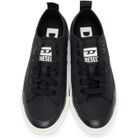Diesel Black S-Astico Low Sneakers