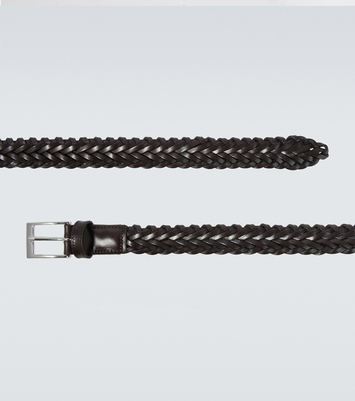 Lardini Braided leather belt