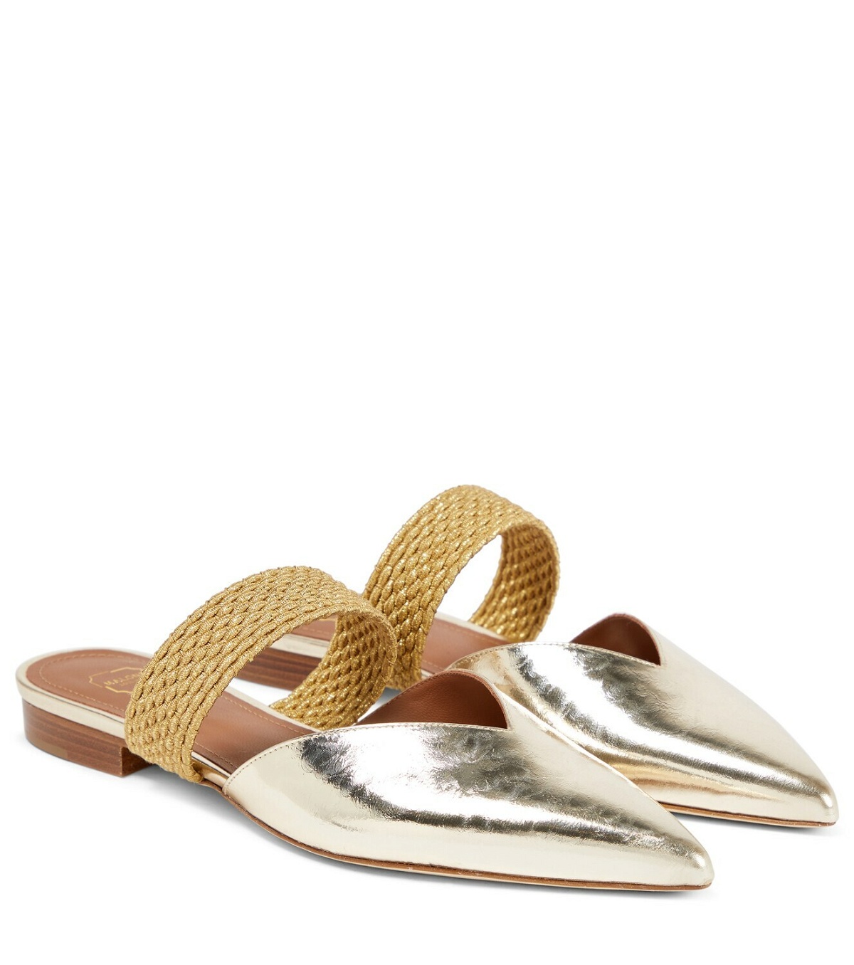 Malone Souliers Maisie flat leather mules Malone Souliers