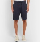 Hugo Boss - Cotton-Jersey Drawstring Shorts - Navy