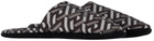 Versace Black La Greca Travel Set