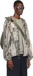 RCOS Taupe Griffith NR.PA Running Jacket