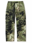 Nike - ACG Smith Summit Straight-Leg Convertible Printed Shell Cargo Trousers - Green