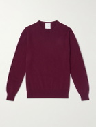 Allude - Cashmere Sweater - Burgundy