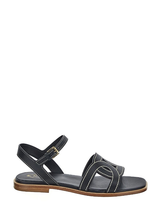 Photo: Tod's Leather Sandals