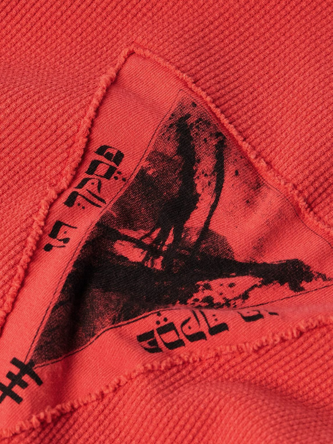 Enfants Riches Déprimés - Assemblage Slim-Fit Appliquéd Waffle