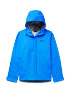 PATAGONIA - Torrentshell 3L Recycled H2No Performance Standard Ripstop Hooded Jacket - Blue