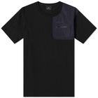 Paul Smith Men's Mixed Media T-Shirt in Black