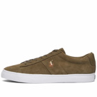 Polo Ralph Lauren Men's Suede Sayer Sneakers in Defender Green