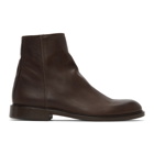 PS by Paul Smith Brown Zip Billy Boots