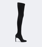 Victoria Beckham Harlow jersey over-the-knee boots