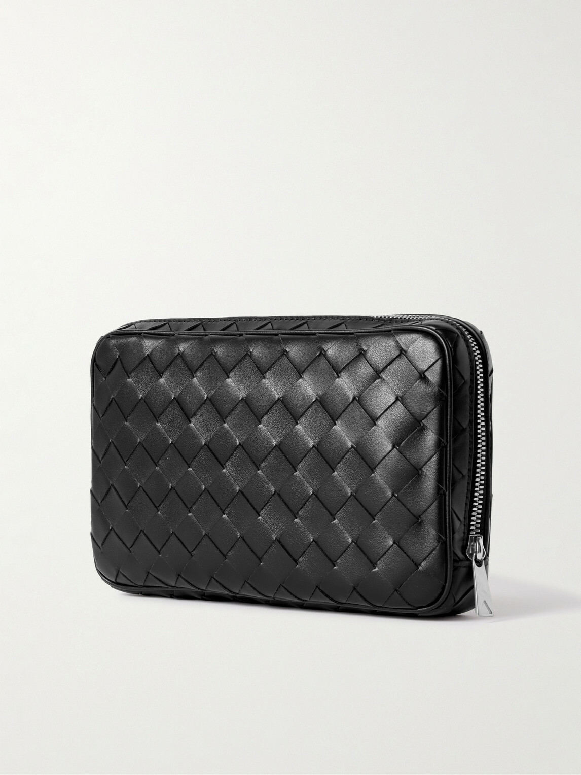 Bottega Veneta - Intrecciato Leather Pouch - Black