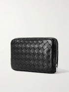 Bottega Veneta - Intrecciato Leather Pouch - Black