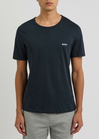 Boss Logo Cotton T-shirt set of Three Blue
