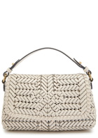 Anya Hindmarch The Neeson Woven Leather Cross-body bag - Off White - One Size