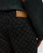 Misbhv Denim Monogram Carpenter Trousers Black - Mens - Jeans