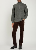 Paige Kotoni Merino Wool-blend Jumper Dark Grey