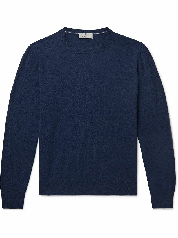 Photo: Canali - Cashmere Sweater - Blue