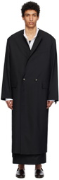 Marina Yee Black Ezra Coat