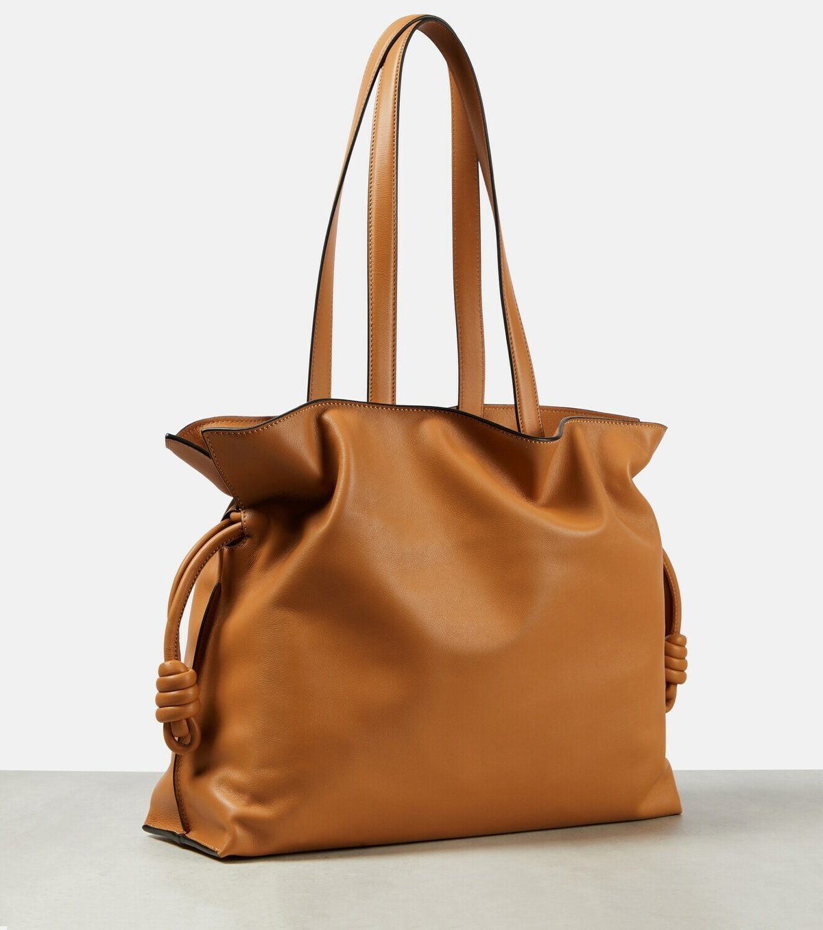 Loewe Flamenco Large leather clutch
