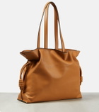 Loewe Flamenco Large leather clutch