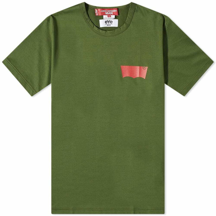 Photo: Junya Watanabe MAN x Levi's T-Shirt in Khaki